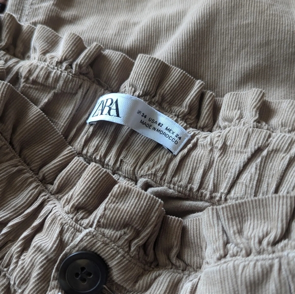 Zara ribbed trouser pants - Picture 5 of 5